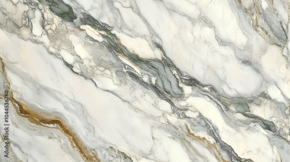 Obraz premium Elegant Marble Surface with Complex Textures and Patterns