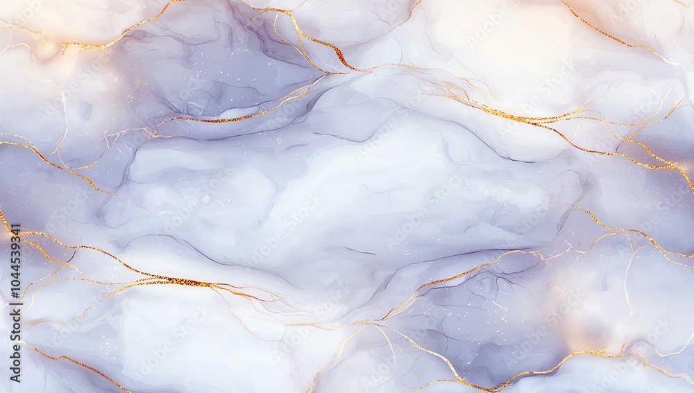 Abstract marble texture with soft blue and gold veins creating a fluid and elegant pattern, ideal for backgrounds and decorative designs. Abstract marble texture with soft blue and gold veins creating a fluid and elegant pattern, ideal for backgrounds and decorative designs.
