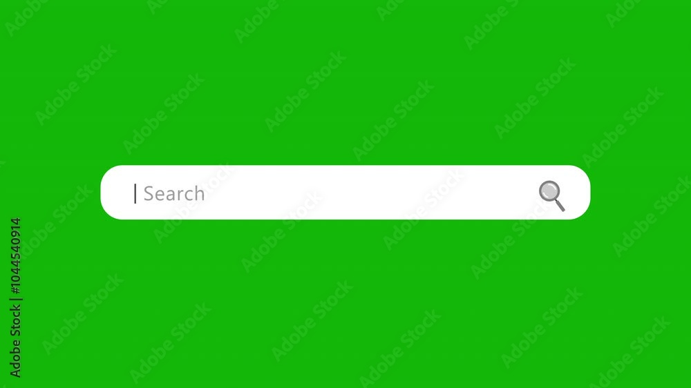 Search Bar With Magnifying Glass Animation Green Screen for Website SEO and Internet Optimization. 4K Resolution Search Bar With Magnifying Glass Animation Green Screen for Website SEO and Internet Optimization. 4K Resolution