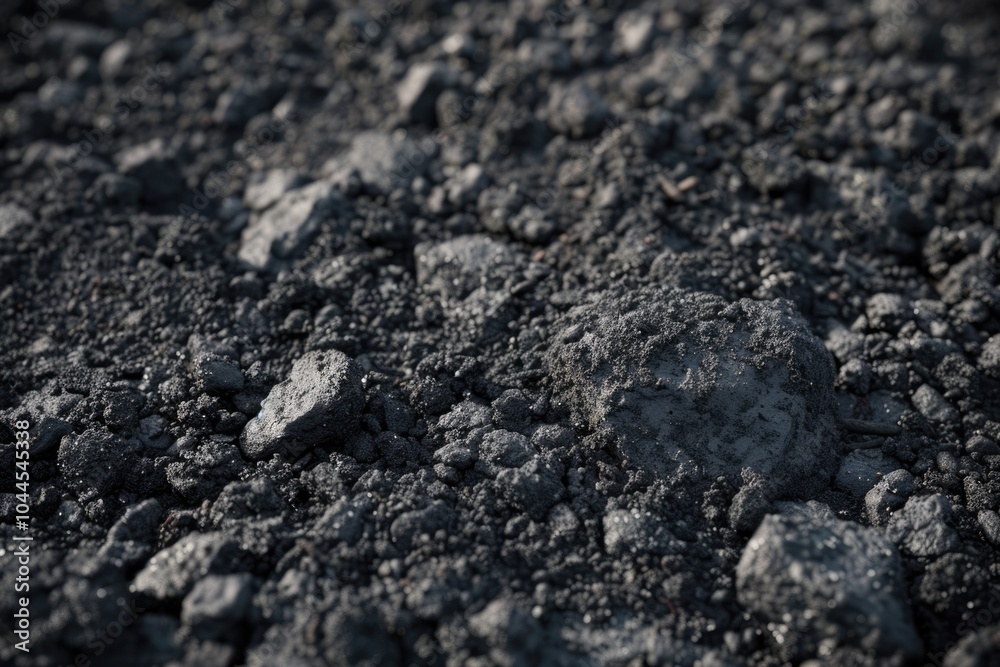 Black soil texture