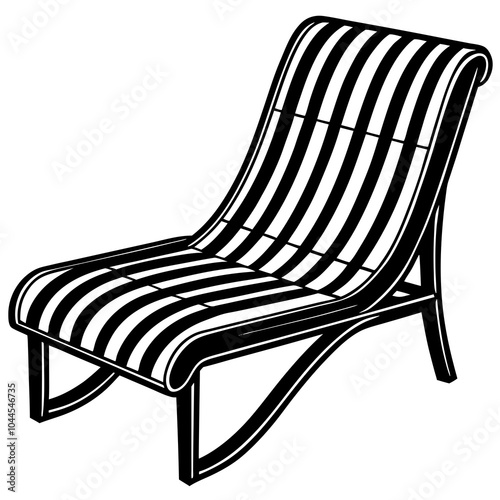 Lounge Chair silhouette 

