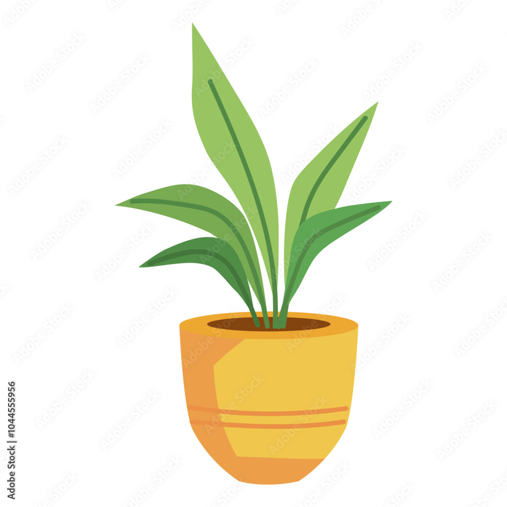 Fototapeta premium houseplant green leaves