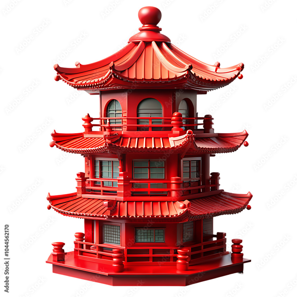 A Chinese temple A Chinese temple