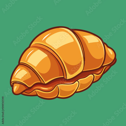 croissant vector illustration