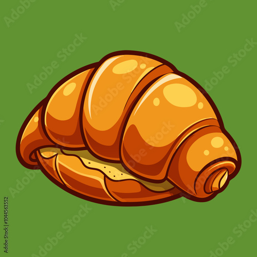 croissant vector illustration