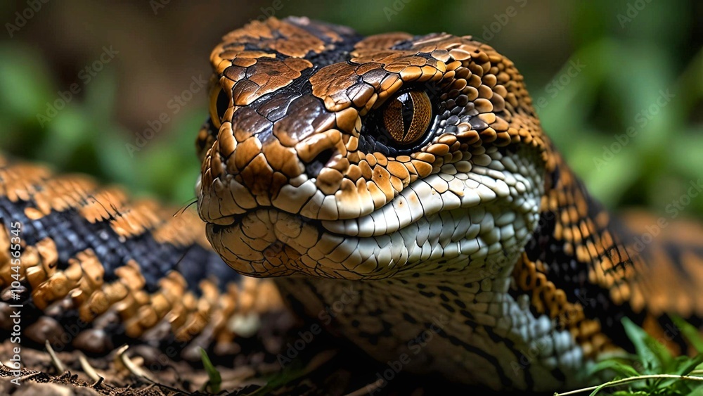 Snake's Gaze, A Snake's Sharp Gaze Captures the Essence of Wildness and Beauty Snake's Gaze, A Snake's Sharp Gaze Captures the Essence of Wildness and Beauty