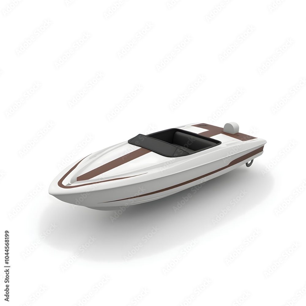 Luxury Speedboat on White
Luxury Speedboat on White