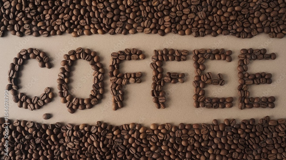 Naklejka premium Creamy Coffee with smoke on a dark wood background with some desserts 