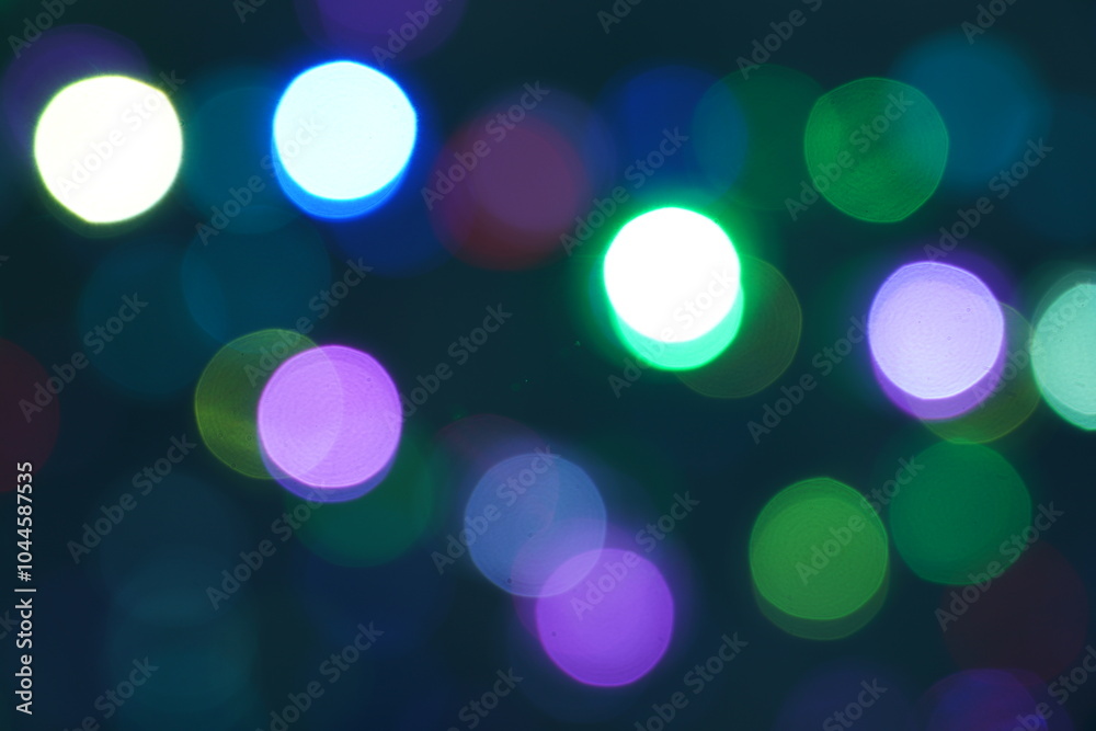 Beautiful light bokeh, bokeh of all colors Beautiful light bokeh, bokeh of all colors