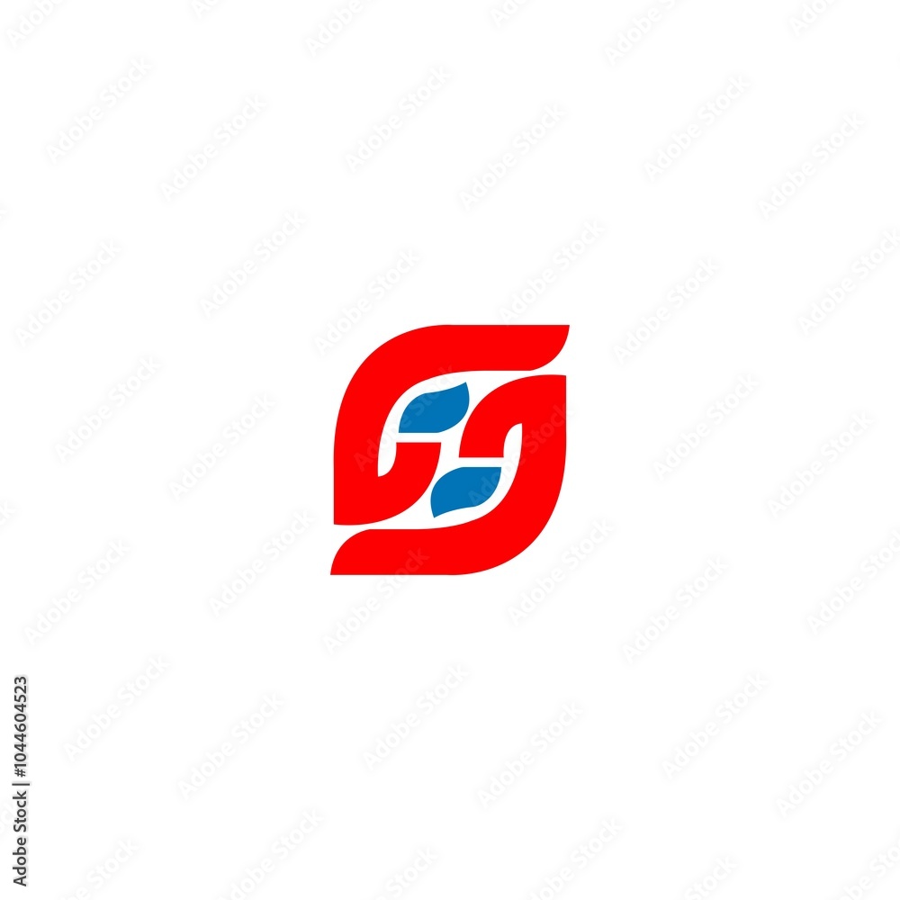 G leaf style logo design G leaf style logo design