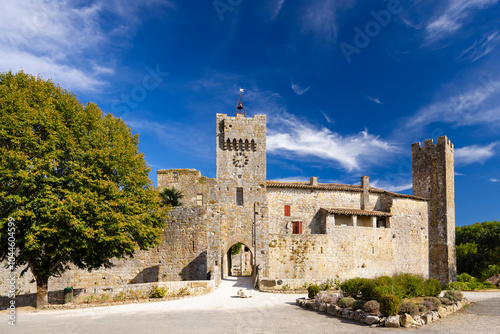 Larressingle on route to Santiago de Compostela, departement Gers, Occitanie, France photo