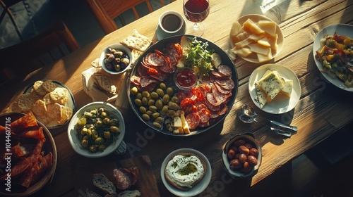 Vibrant Tapas Spread for a Culinary Experience