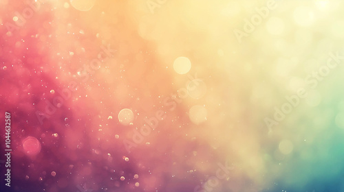 abstract background with bokeh and vintage color