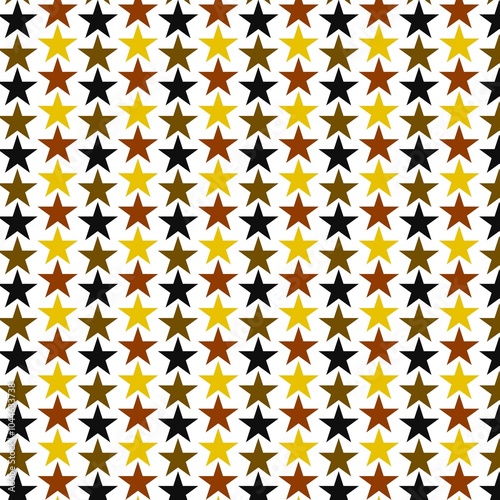 4 different colored star illustrator pattern background