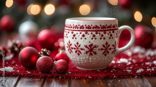 Christmas coffee cup 