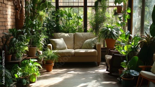 Incorporating plants into your home promotes sustainable living.