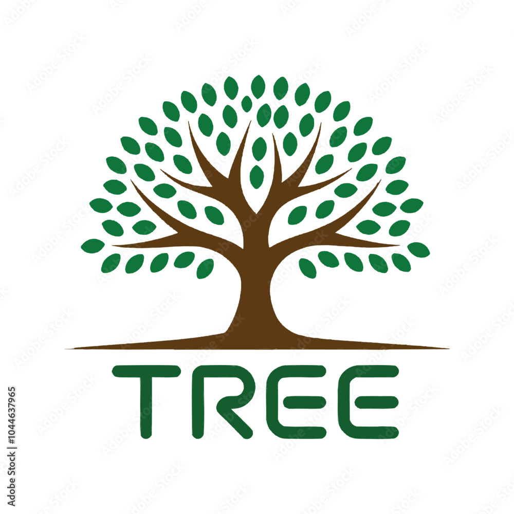 Fototapeta premium Tree with colorful leaves. 