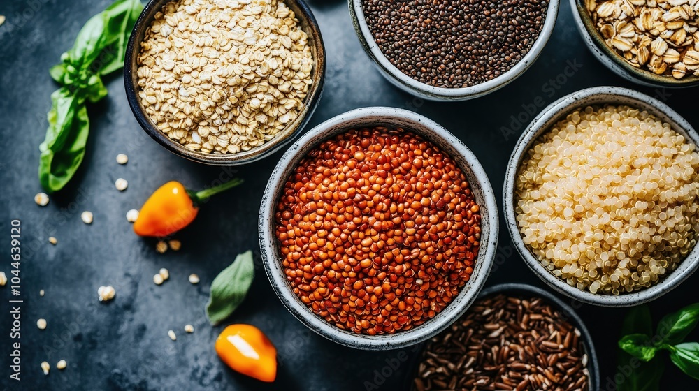 Incorporating whole grains like quinoa, brown rice, and oats adds fiber and essential nutrients to your plant-based lifestyle Incorporating whole grains like quinoa, brown rice, and oats adds fiber and essential nutrients to your plant-based lifestyle
