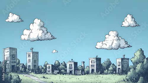 city in the clouds