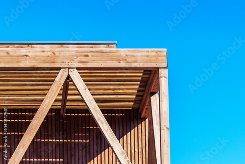 Modèle de pergola en bois