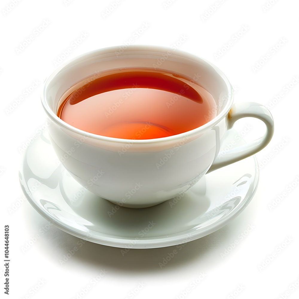 Cup of tea isolated on white background Cup of tea isolated on white background