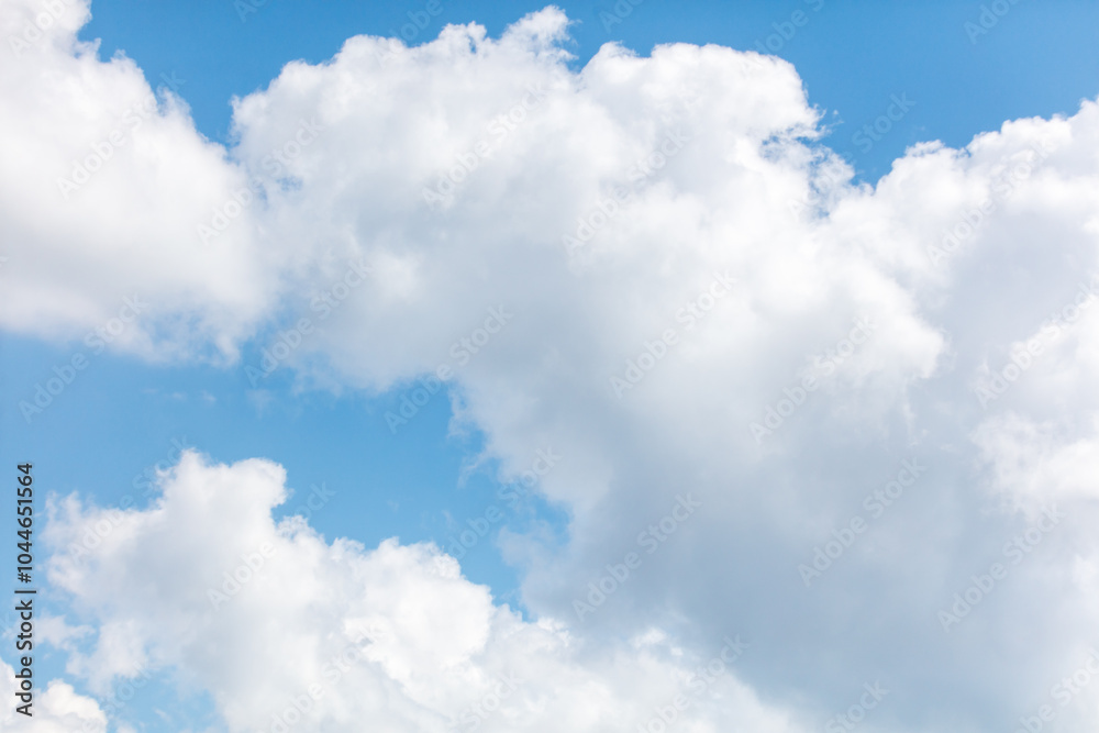 Clouds in the sky as a background
