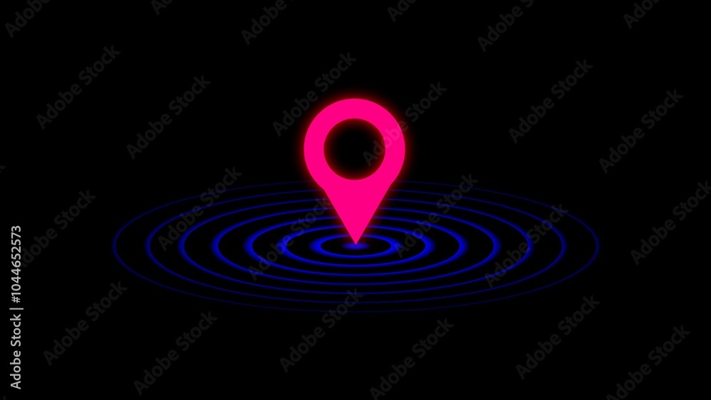 Location indicator and location icon Pin symbol Indicates the location of the GPS map Location indicator and location icon Pin symbol Indicates the location of the GPS map