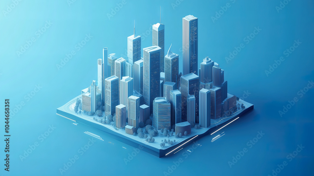interior of a futuristic factory, new quality productivity, 3d cartoon illustration interior of a futuristic factory, new quality productivity, 3d cartoon illustration