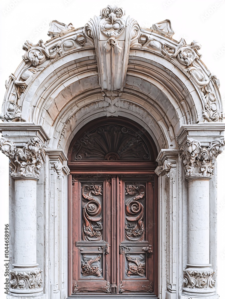 Ornate archways reveal exquisite craftsmanship, emphasizing architectural beauty against a pristine backdrop. Ornate archways reveal exquisite craftsmanship, emphasizing architectural beauty against a pristine backdrop.