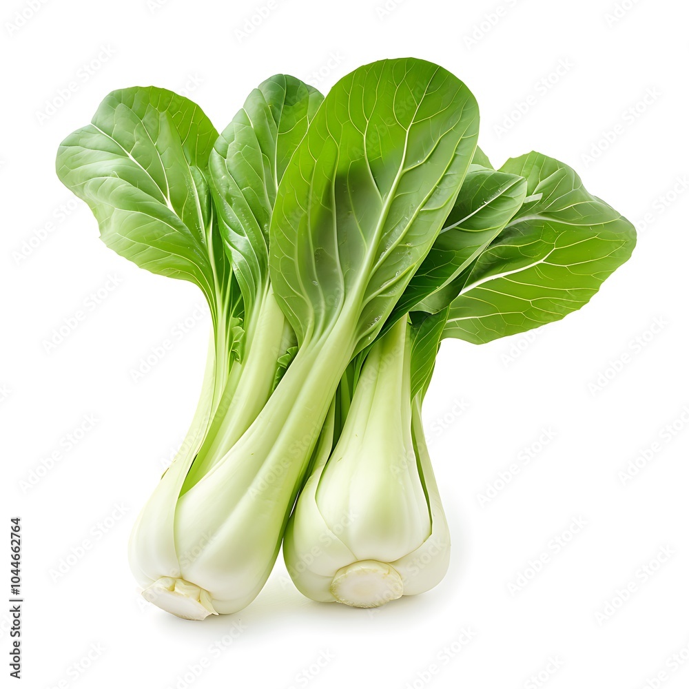 Bok choy vegetable isolated on white background Bok choy vegetable isolated on white background