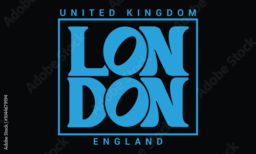 London United Kingdom England slogan with college varsity print for graphic tee t-shirt or sweatshirt.	