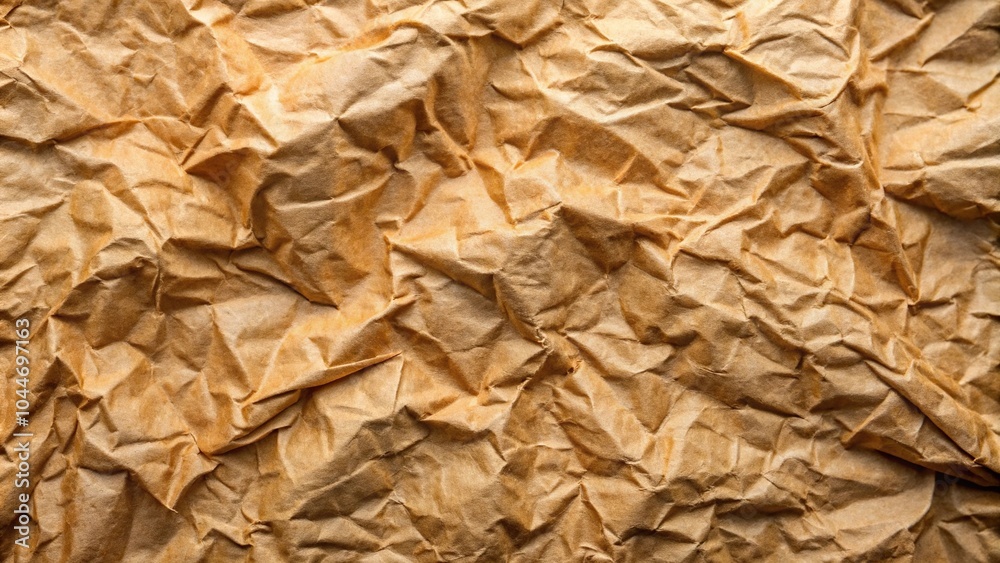 Textured Kraft paper rolls from above