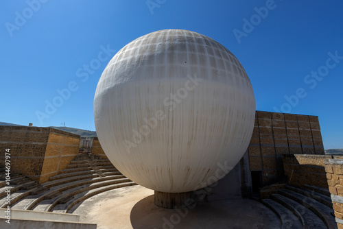 Mother Church of Gibellina, province of Trapani, Italy photo