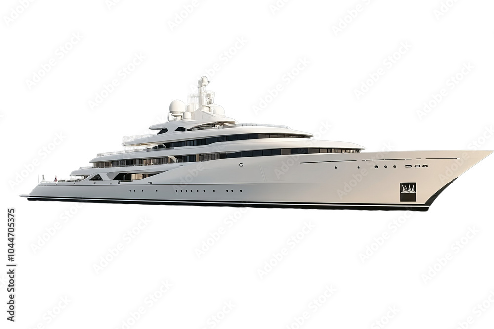 luxury cruise ship on isolated transparent background luxury cruise ship on isolated transparent background