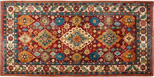 Colorful Turkish Knotted Rugs Displaying Vibrant Patterns and Textures for Home Decor Inspiration