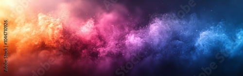 Abstract pink and blue blurred gradient background for creative designs