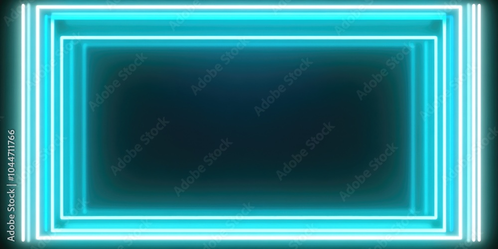 Abstract Neon LED Frame Background for Modern Digital Designs Abstract Neon LED Frame Background for Modern Digital Designs