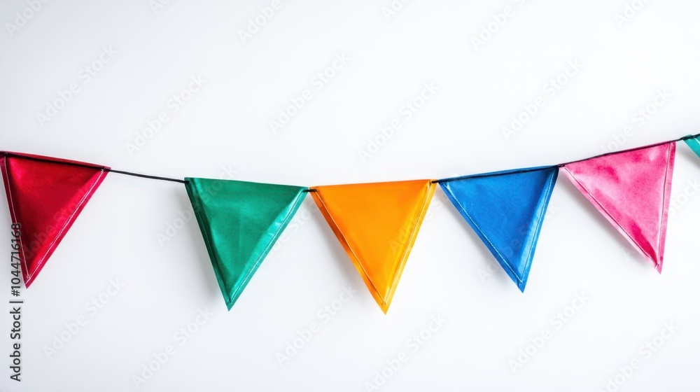 The Colorful Party Bunting The Colorful Party Bunting