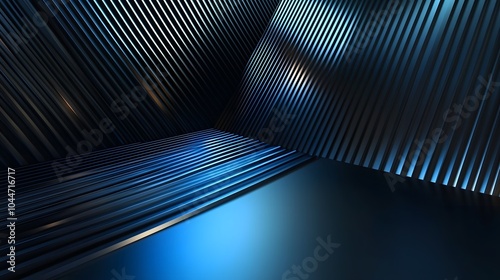 abstract blue and black are light pattern with the gradient is the with floor wall metal texture soft tech diagonal background black dark clean modern.