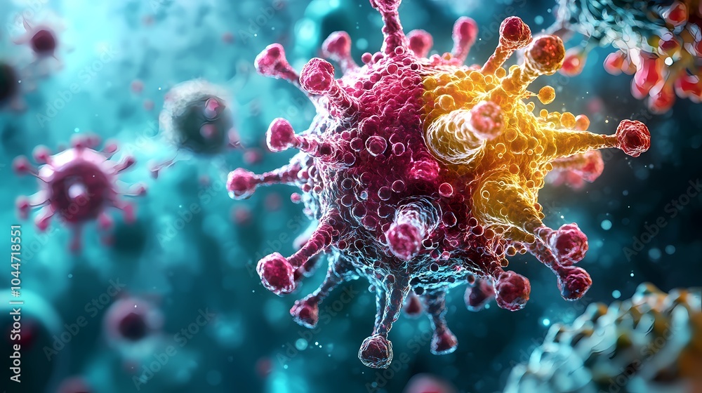 Vivid Representation of Immunotherapy: Harnessing the Body's Immune System to Fight Diseases Vivid Representation of Immunotherapy: Harnessing the Body's Immune System to Fight Diseases