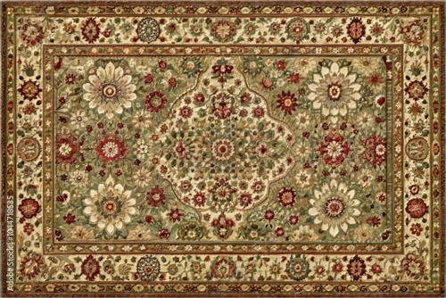 Elegant Rug Design in Vibrant Color Perfect for Home Decor and Interior Styling Inspiration