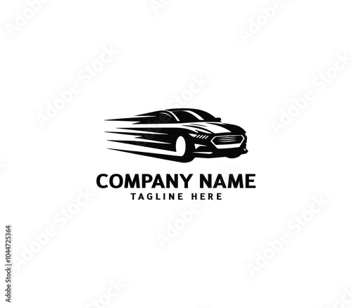 Vector car speed logo design. Speed racing car logo. Automotive logo. Fast car logo. Sports car logo