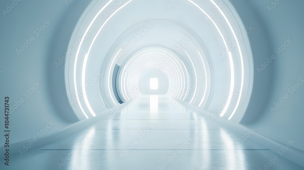 A futuristic white hallway with a glowing light at the end,white hallway with a bright light at the end,Empty white futuristic corridor with a glowing light in the distance A futuristic white hallway with a glowing light at the end,white hallway with a bright light at the end,Empty white futuristic corridor with a glowing light in the distance