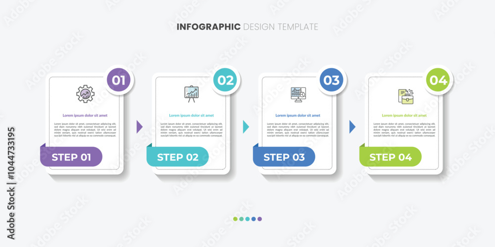 Timeline Creator infographic template. 4 options timeline journey, calendar Flat simple infographics design template Timeline Creator infographic template. 4 options timeline journey, calendar Flat simple infographics design template