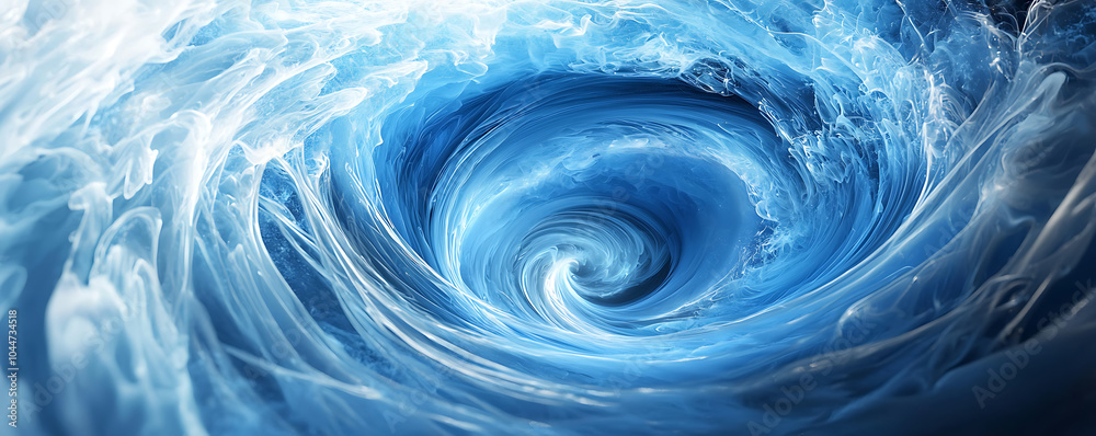 A mesmerizing ink swirl background in shades of blue and white, resembling the fluidity of an ocean wave, ideal for abstract and artistic projects. A mesmerizing ink swirl background in shades of blue and white, resembling the fluidity of an ocean wave, ideal for abstract and artistic projects.