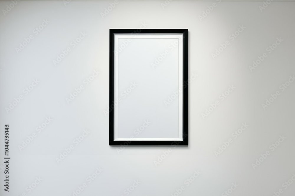 empty frame on a wall empty frame on a wall