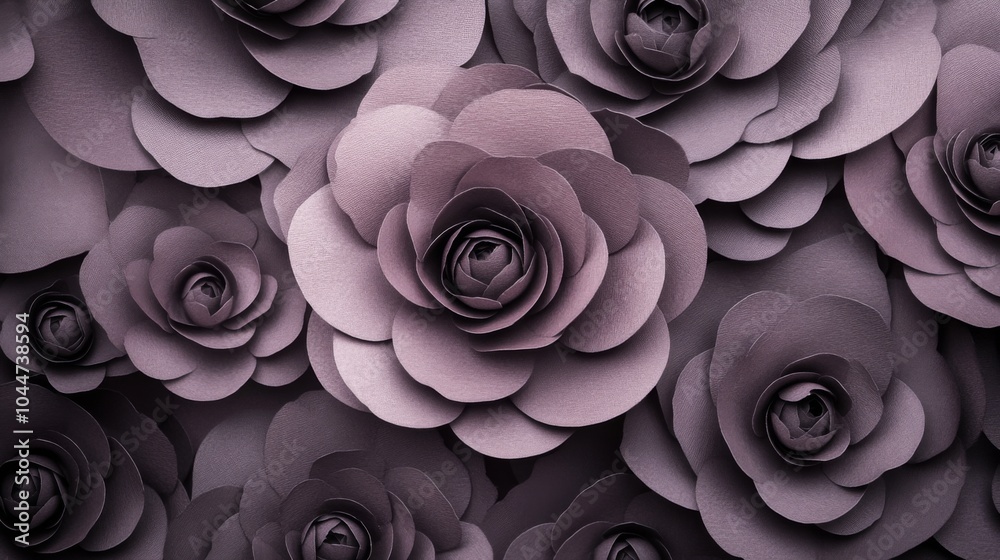 Elegant Seamless Floral Pattern with Natural Lighting