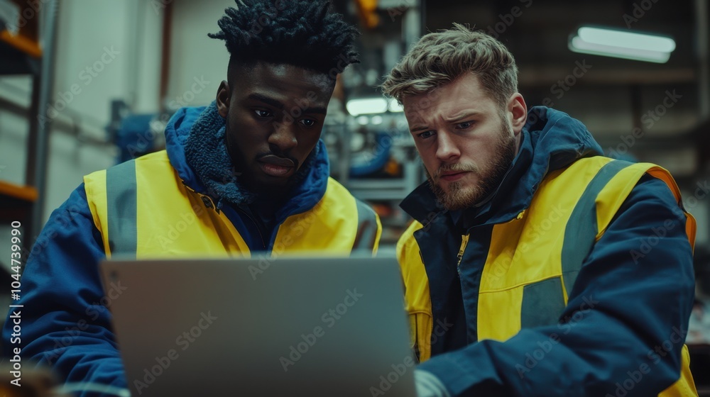 The Workers Analyzing Data