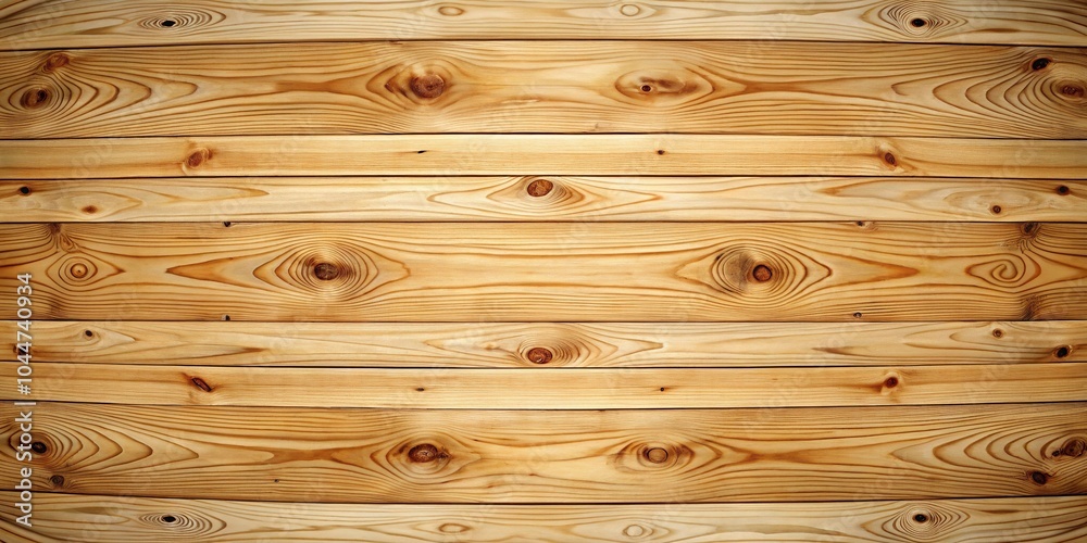 Naklejka premium Seamless pine wood plank texture background for fisheye effect photos