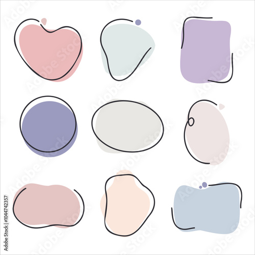 Quote vector bubbles for text, speech. Quotation abstract box frames with borders design for comment, title, citation, chat, blog, note, mark and info. Textbox signs for talk, tag, motivation ideas.